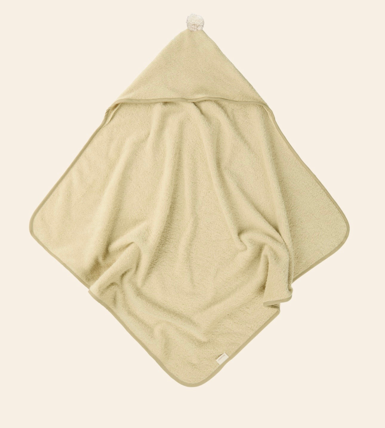 So cute Baby Bath Cape 73x73 - Green Tea
