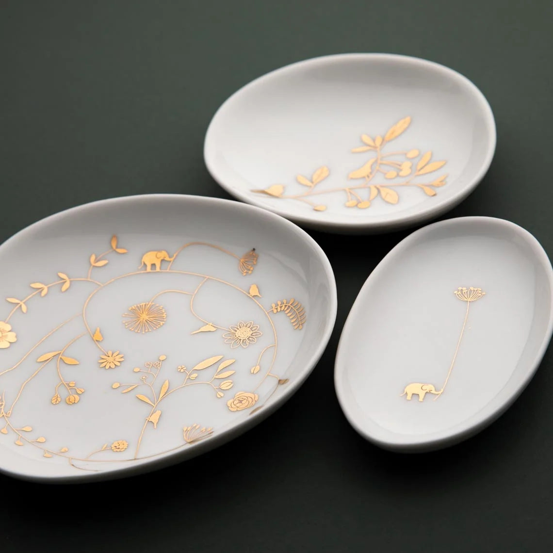 Wonderland Mini Bowl Garden Flowers - Set Of 3 - R14386