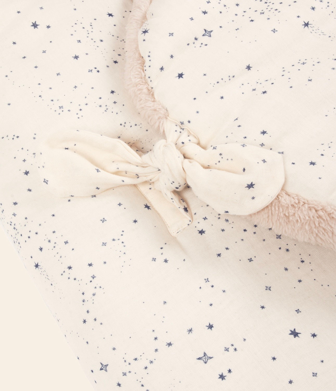 Baby Nest/Nid d’ange Wabi Sabi cozy (0-3M) - Blue Milky Way