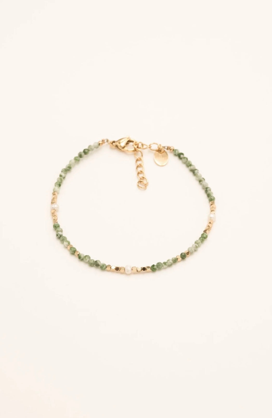Braceline Bracelet Natural Stones Gold