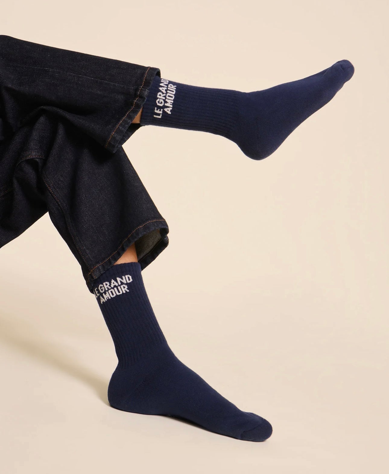 Socks “Le Grand Amour” Women/Men Navy