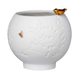 Porcelain Story Bird Tealight Bowl