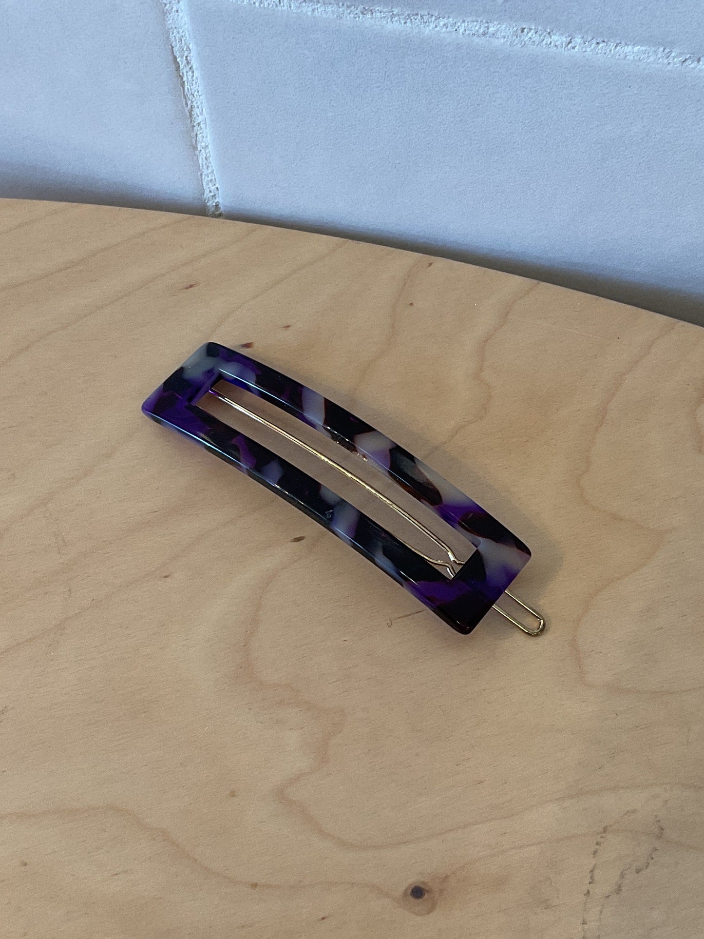 Chloe Hair Bars Purple - Francine Bramli