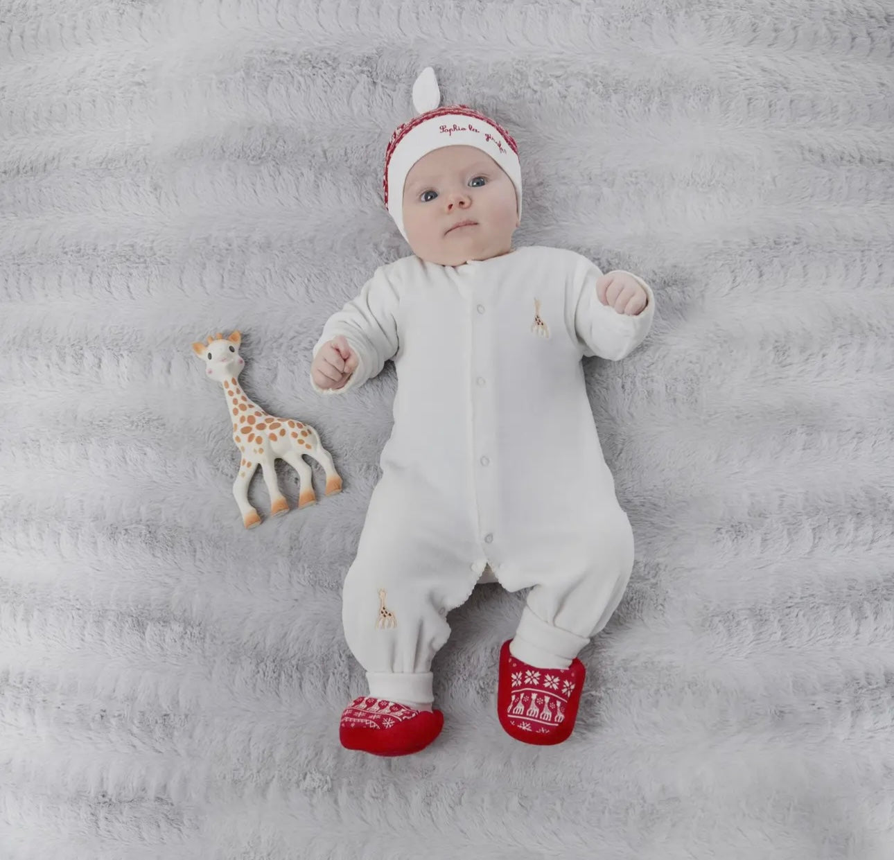 Christmas Gift Set Socks, Hat & Sophie La Girafe