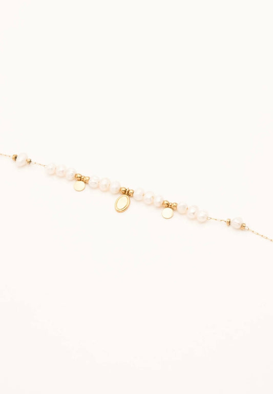 Daniela Bracelet Gold Mother-of-Pearl