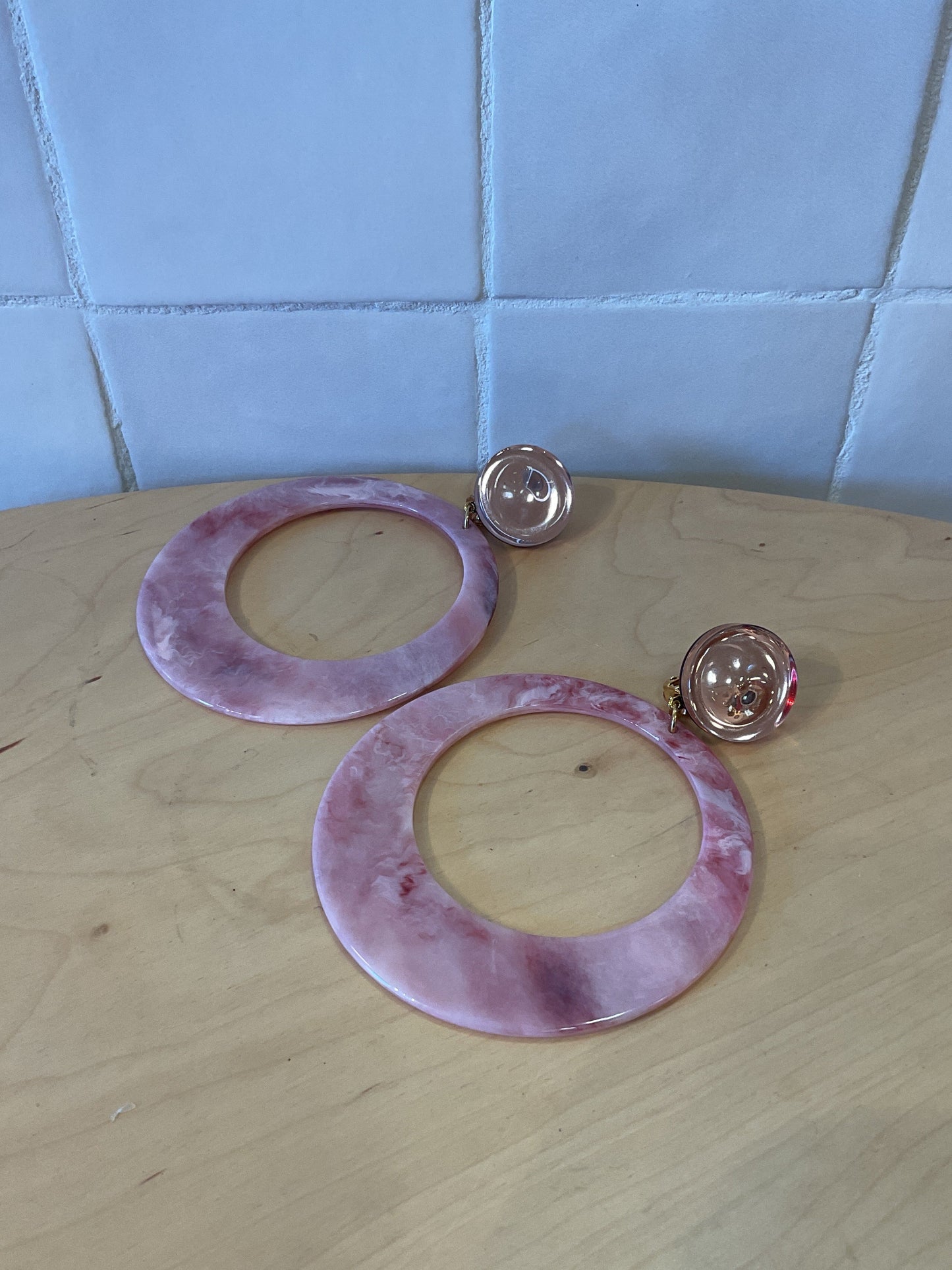 Cloe Earrings Pink