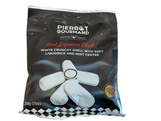 Pierrot Gourmand - Mint licorice chalks 200g/7oz