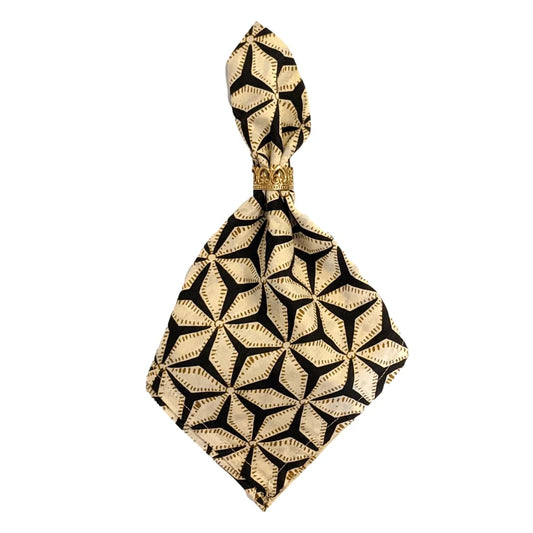 Napkin Stars Carbone  - Boncoeurs