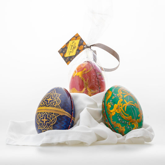 Le Petit Duc Fabergé mysterious egg filled with chocolate pearls 3.5oz new design