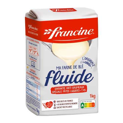 Fluide lump-free Flour T.45 1kg - Francine