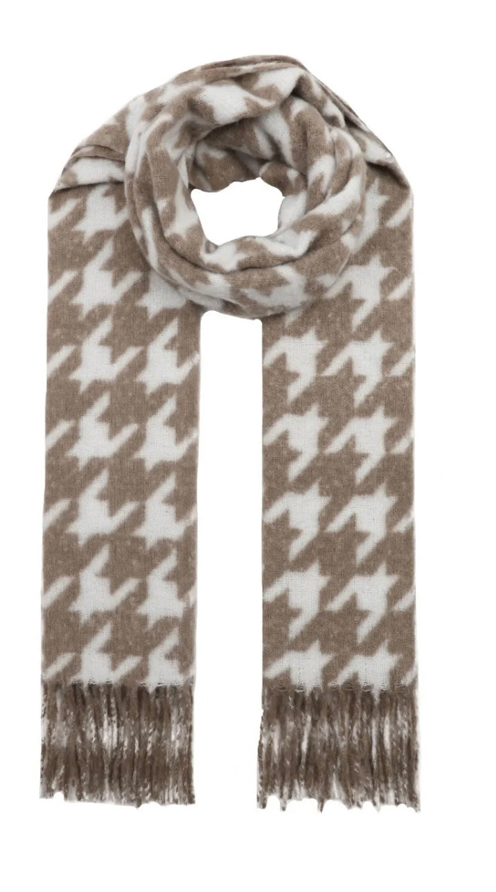 Scarf Taupe & Beige