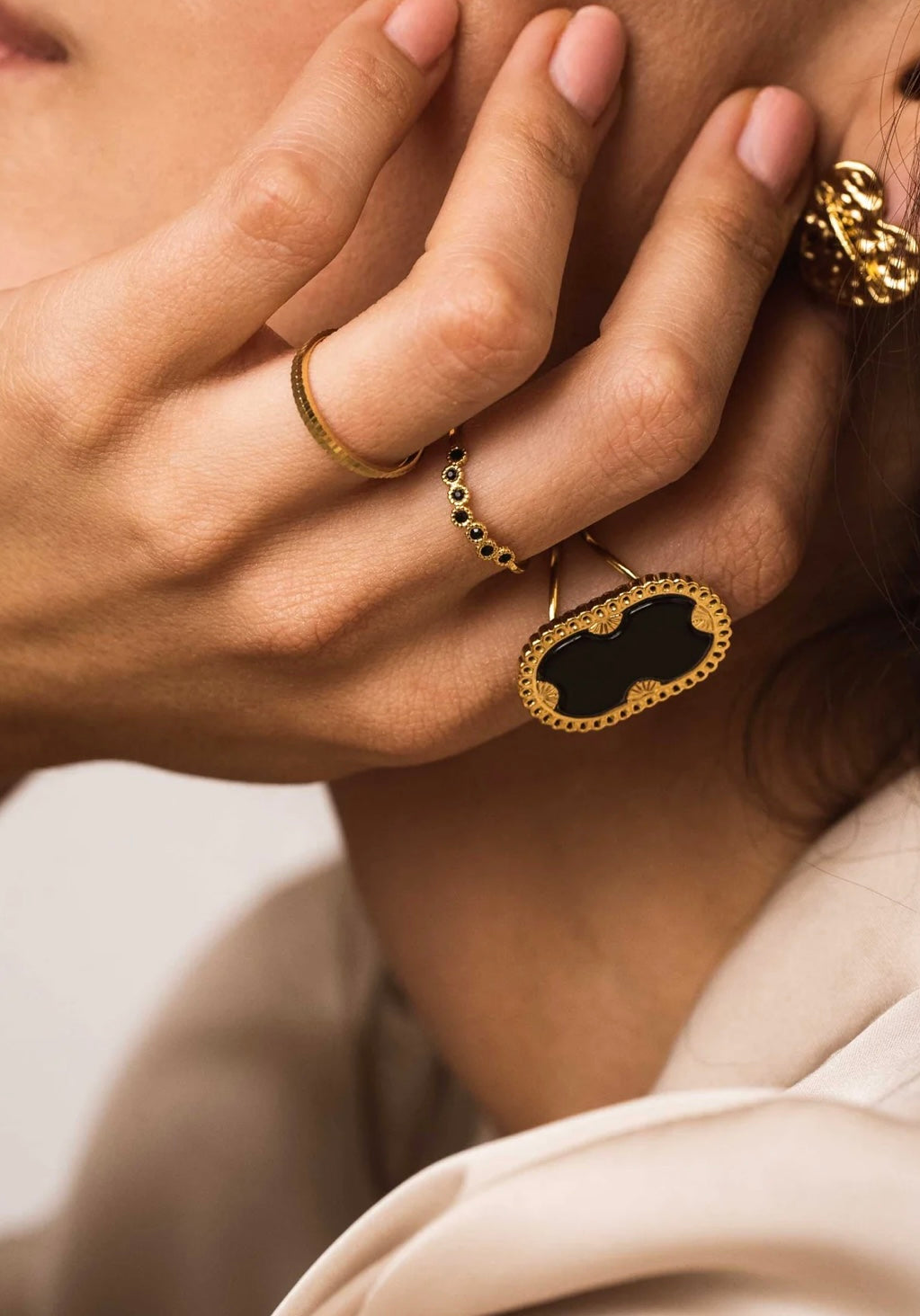 Miza Gold Ring
