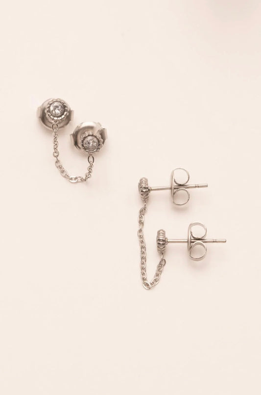 Floria Earrings Silver