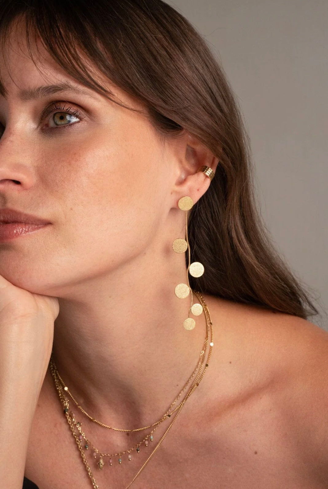 Abra Earring Silver
