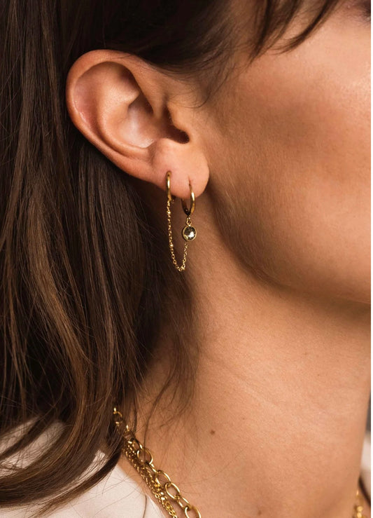 Ayla Single Earring Gold
