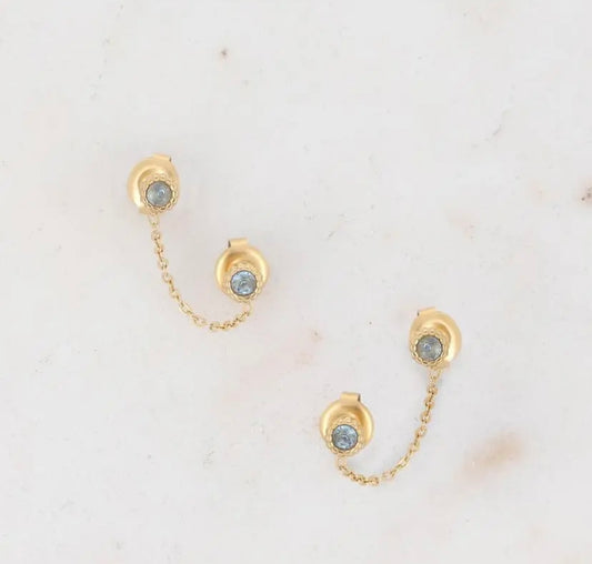 Floria Earrings Gold