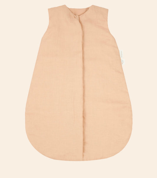 French Linen Mid-Warm sleeping bag 0-6 months - Sand