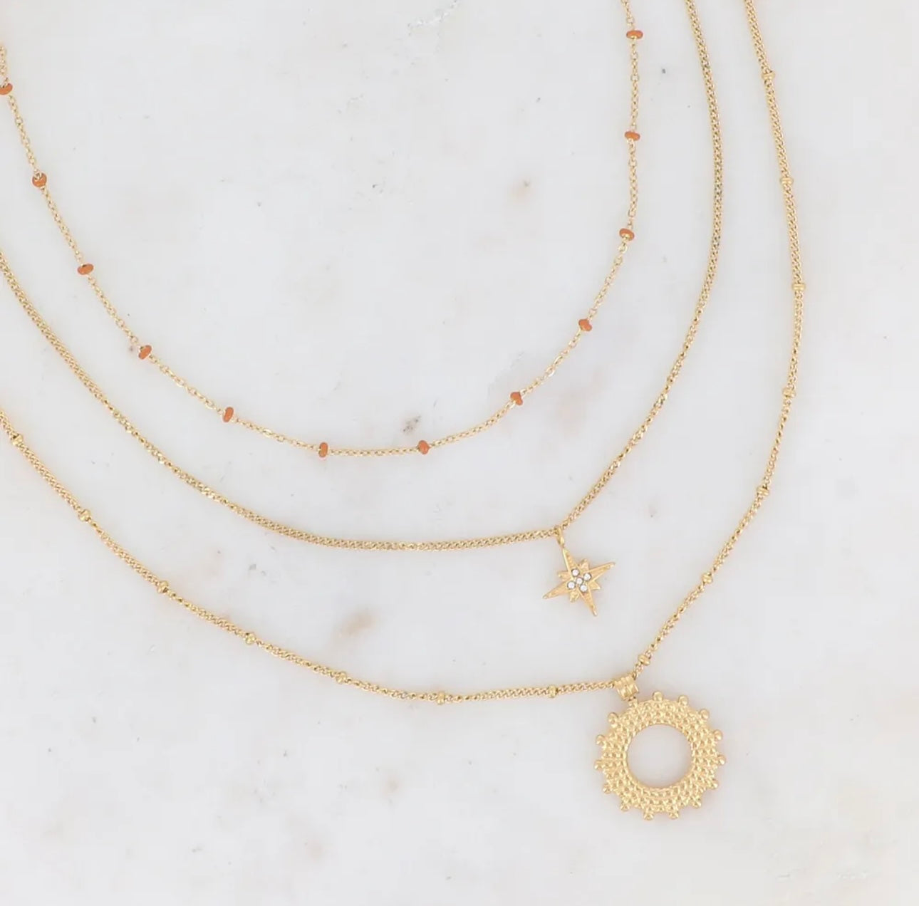 Darrin Necklace Gold