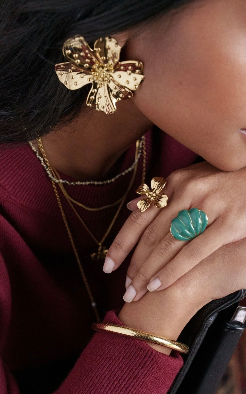 Adèle Gold Ring