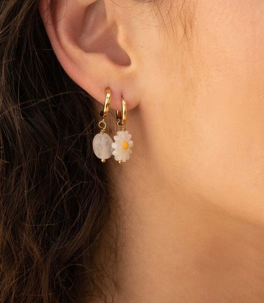 Marguerite Earring Gold