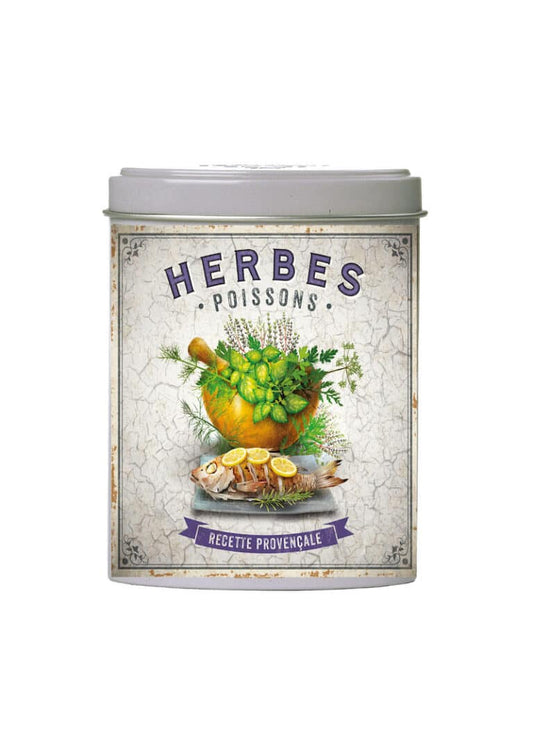 Fish Herbs tin 40g - 1.4oz Esprit Provence