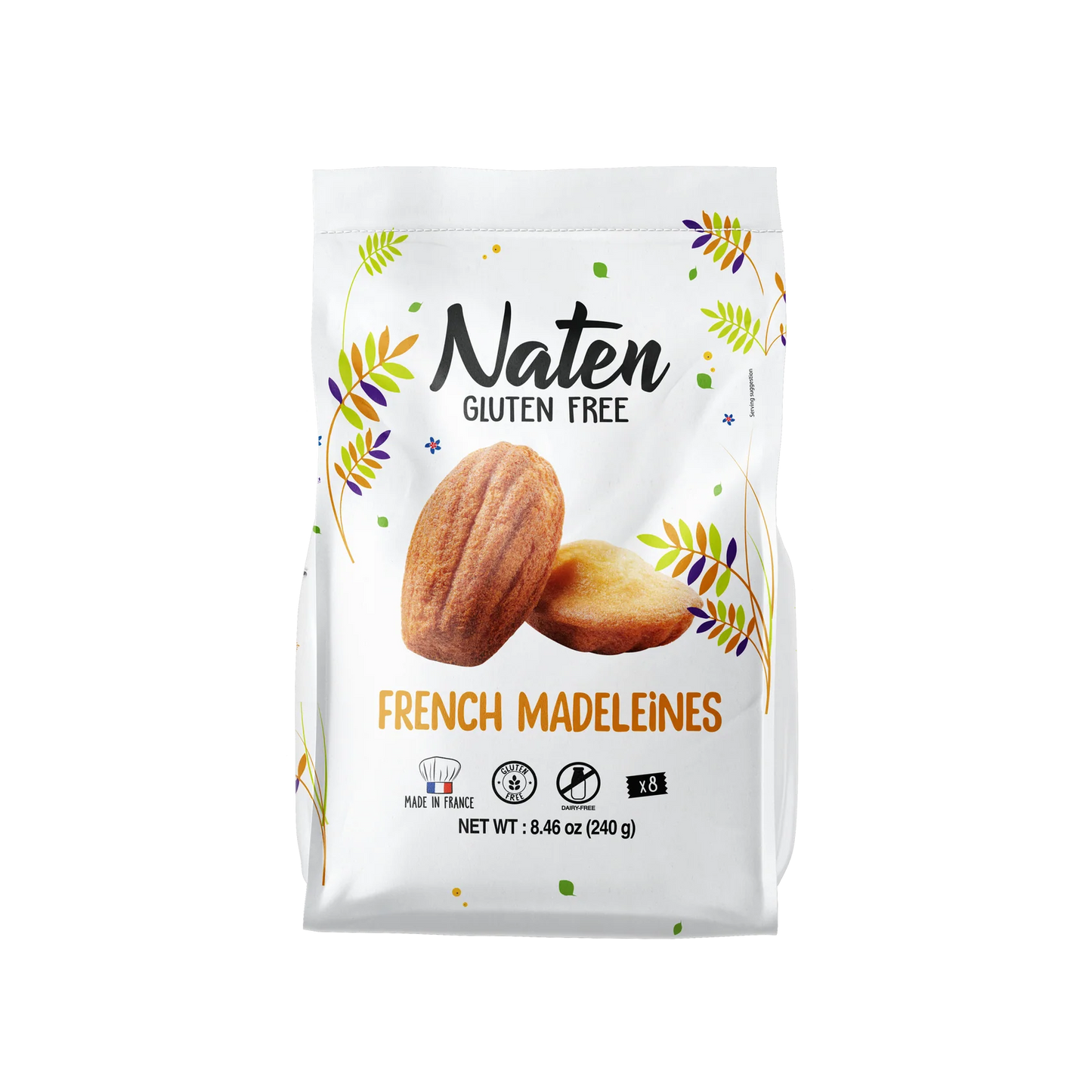 Naten - French Madeleines Gluten Free 240g