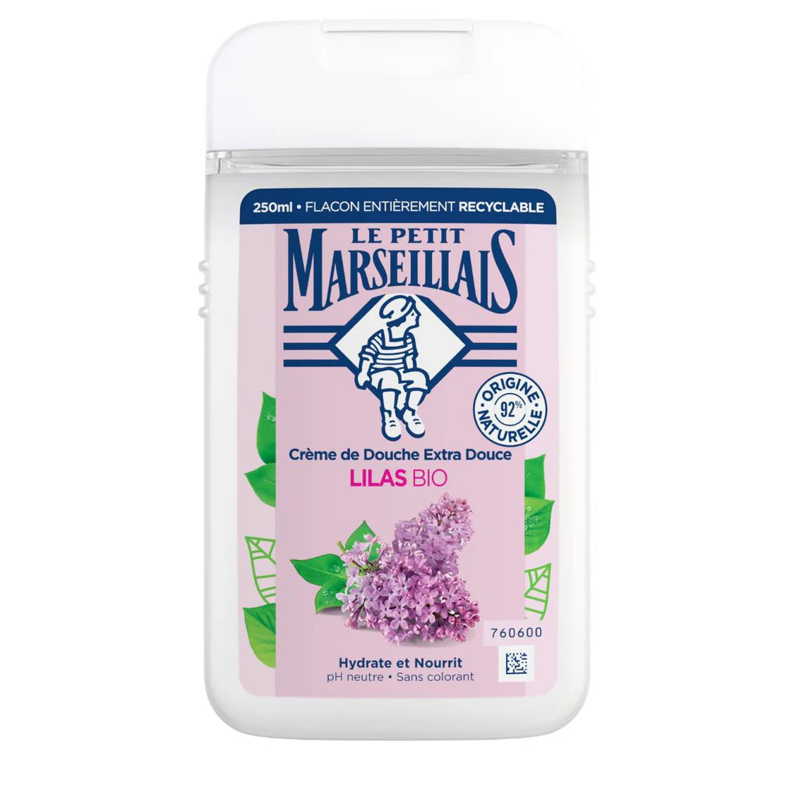 Shower gel lilac - Le Petit Marseillais 25cl (8.5fl oz)