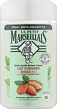 Shower gel sweet almond - Le Petit Marseillais 25cl (8.5fl oz)