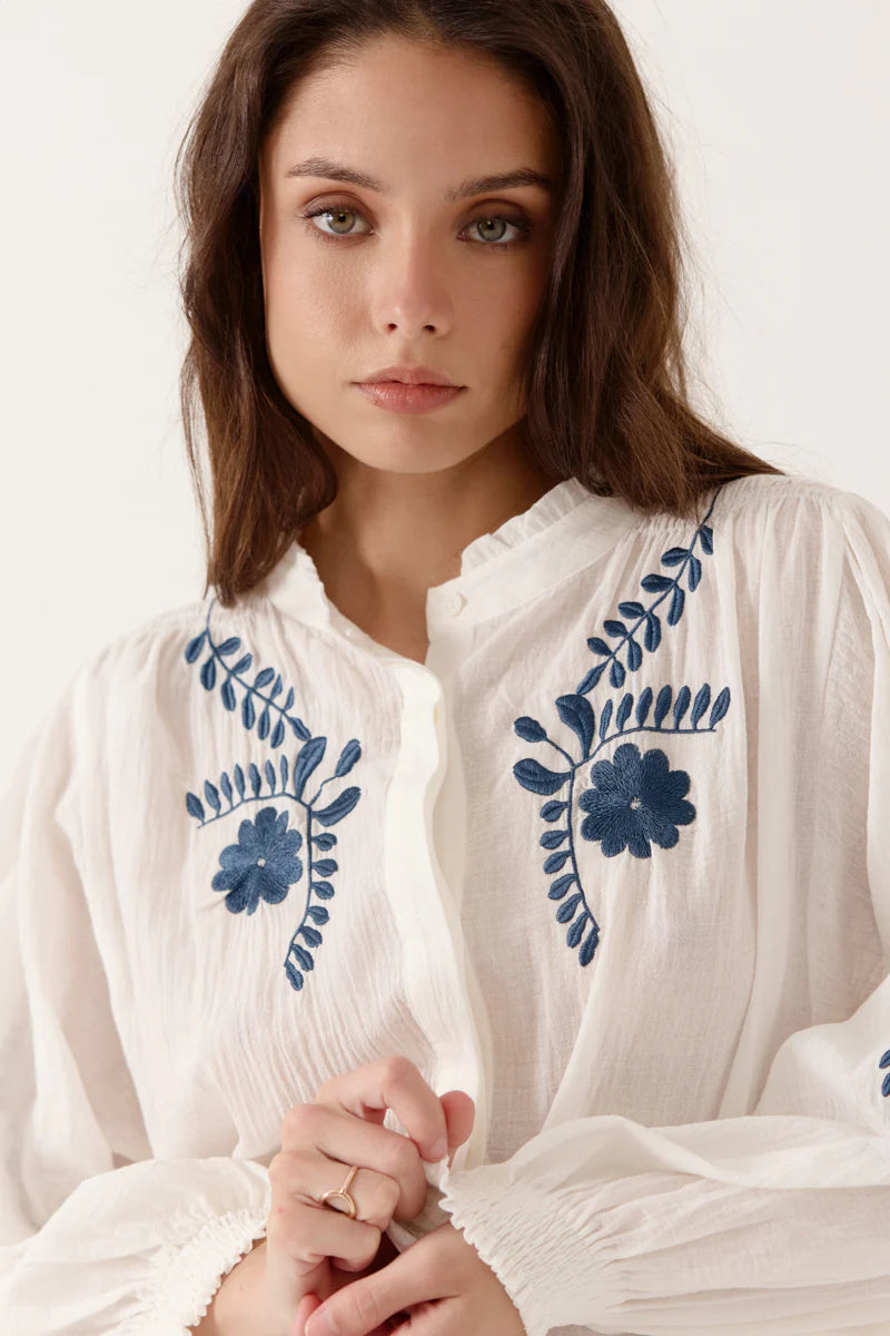 Auralie Cream Shirt