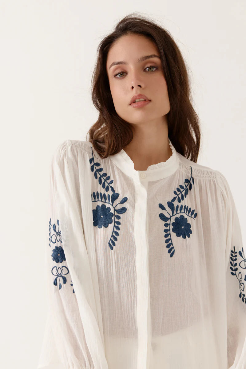 Auralie Cream Shirt