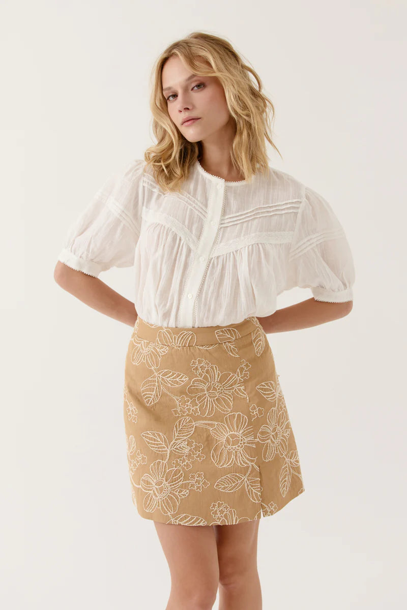 Danielle Chemise White
