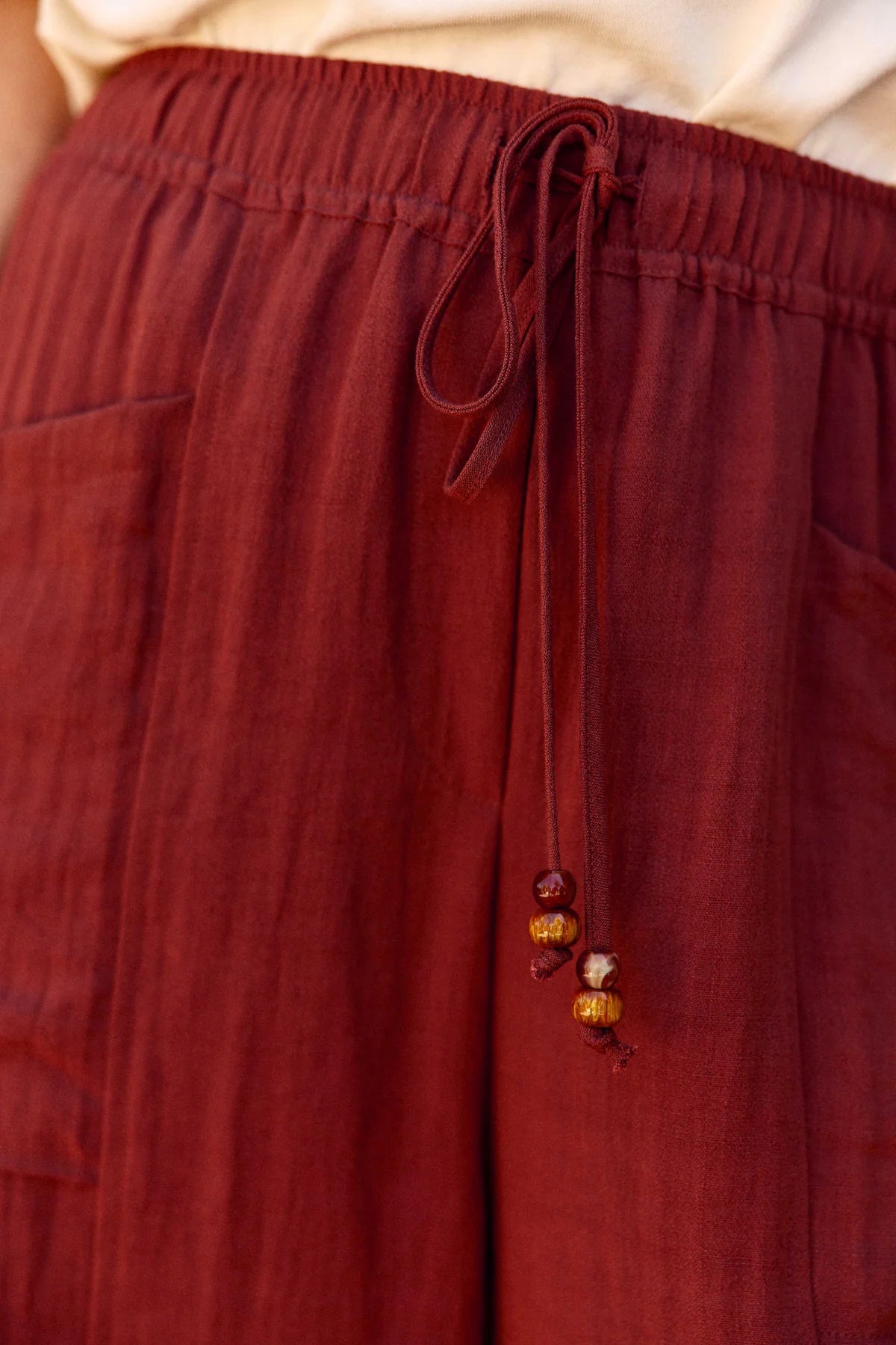 Pilor Pants Bordeaux