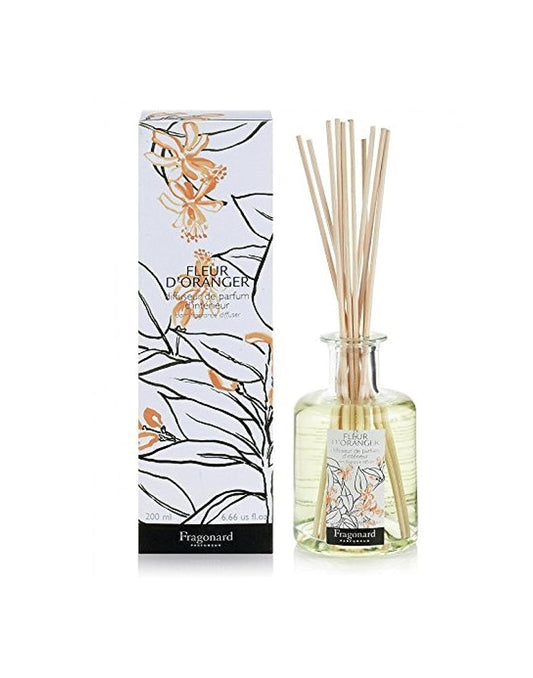 Fleur d’Oranger (Orange Blossom)  Reed Room Fragrance diffuser 200ml - Fragonard