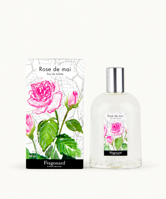 Rose de Mai (May Rose) Eau de Toilette Fragrance 100ml - Fragonard