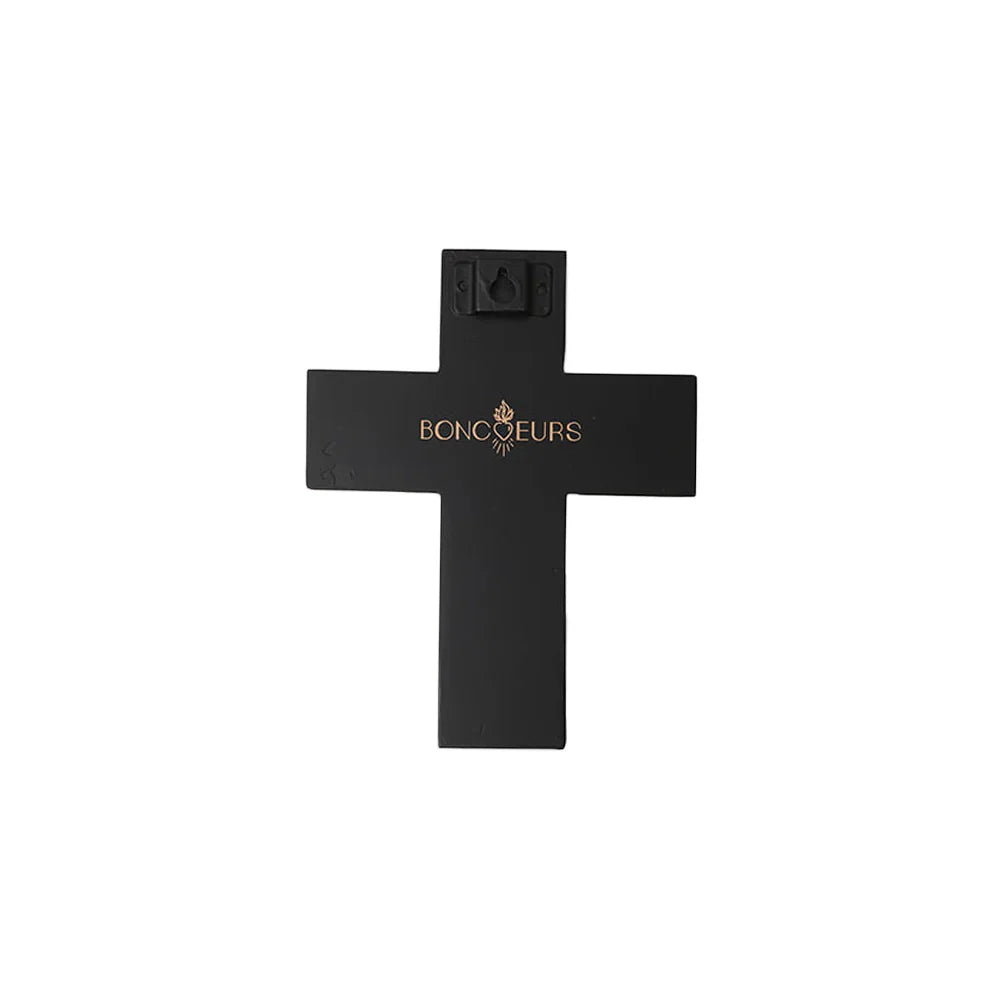 Cross Stars Enameled - Carbone - BONCOEURS