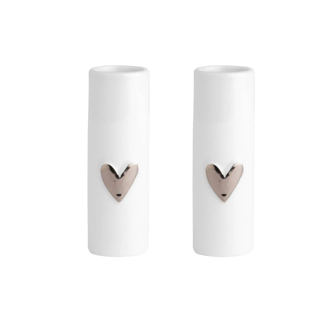 Vase Love Heart silver 6.7 R15349
