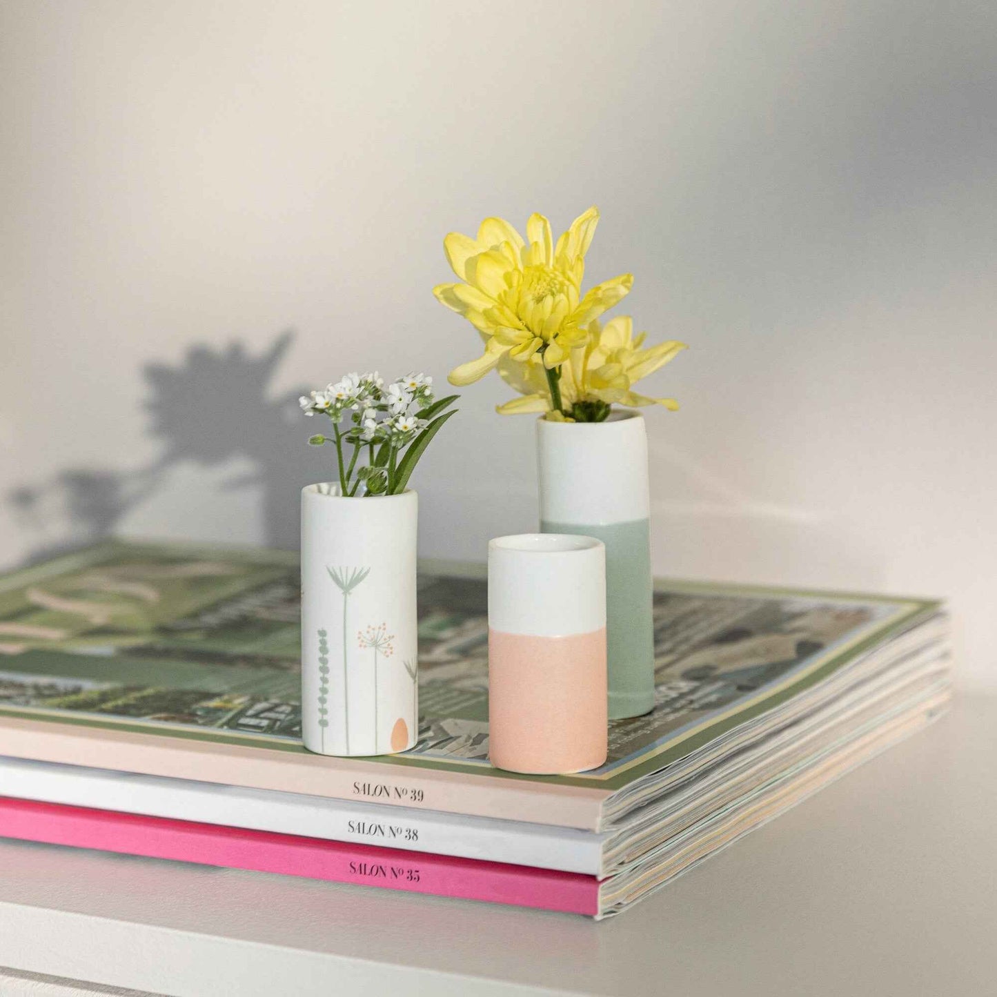 Mini Vase Set Spring Color 3pc - R18263