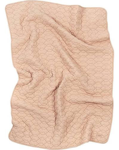 Wabi Sabi Quilted Blanket 100x135 - Powder Pink