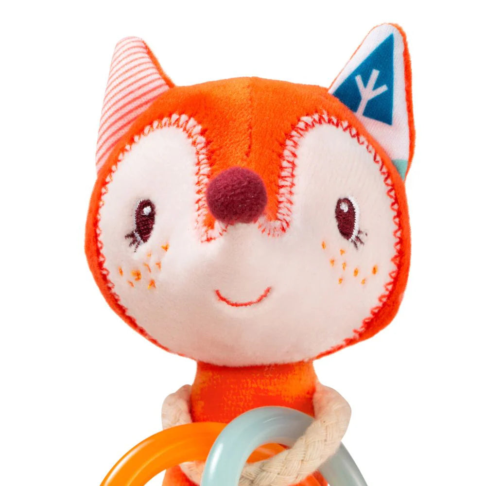 Alice the Fox Mini Hochet - Lilliputiens