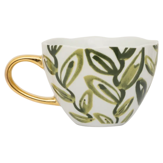 MUG TEA Cappuccino/Tea 108075 Evergreen Sprig