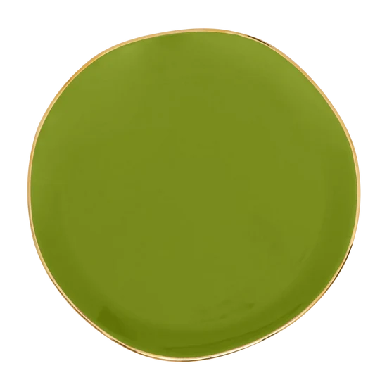 Good Morning Plate 106617 Evergreen Sprig
