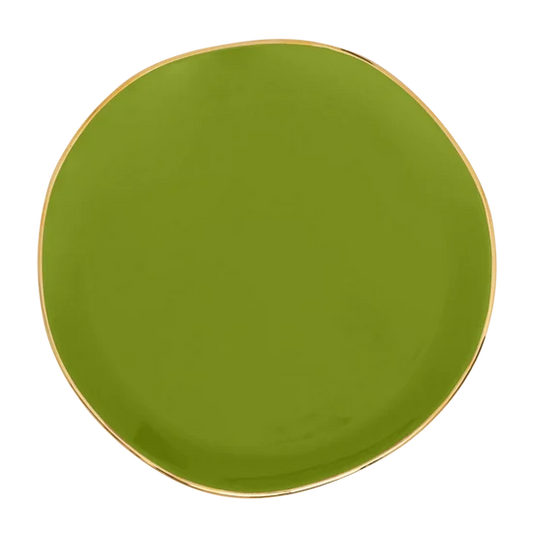 Good Morning Plate 106617 Evergreen Sprig