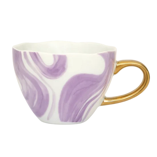 MUG TEA Cappuccino/Emerald Violet 107803