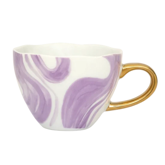 MUG TEA Cappuccino/Emerald Violet 107803