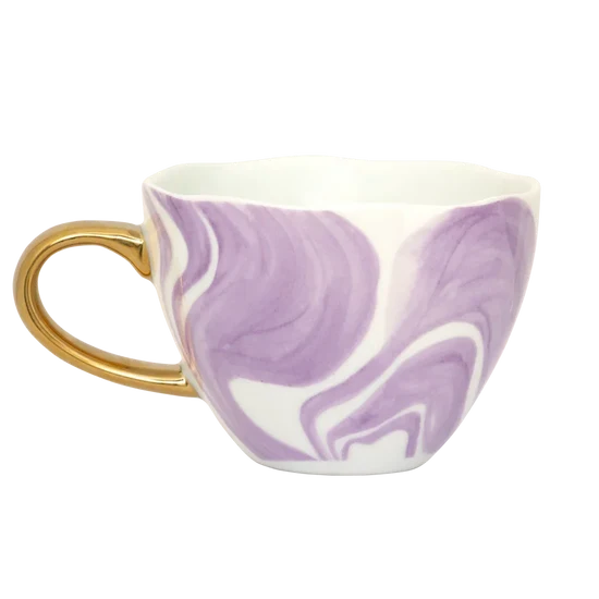 MUG TEA Cappuccino/Emerald Violet 107803