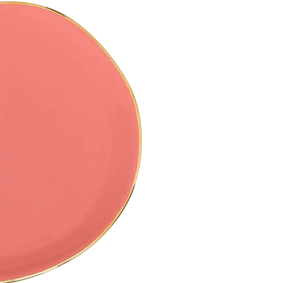 Saucer Plate Coral Morn 108089