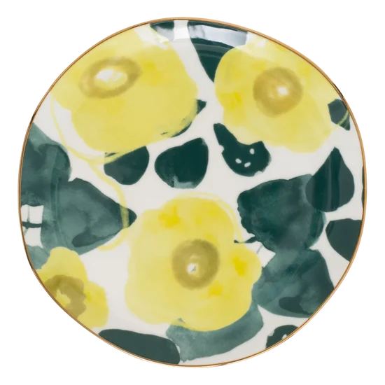 Good Morning Plate Foral Art 108199