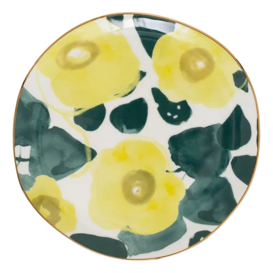 Good Morning Plate Foral Art 108199