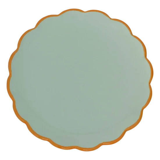 Good Morning plate Sculpted Ø17cm 108342 Celadon