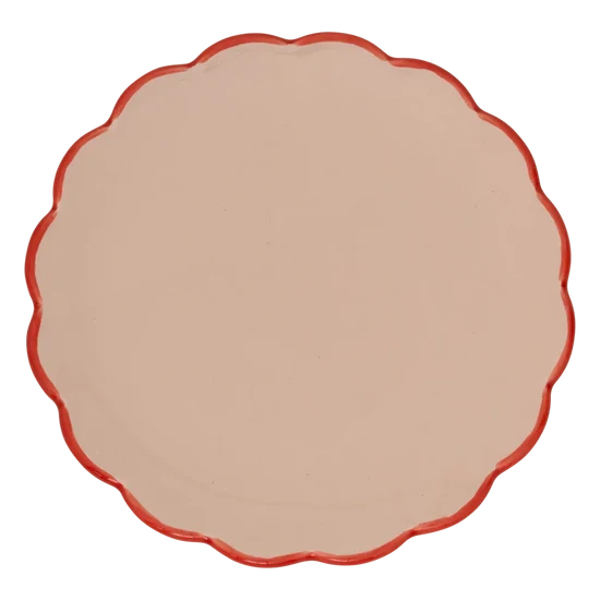 Good Morning plate Sculpted Ø17cm 108340 old pink